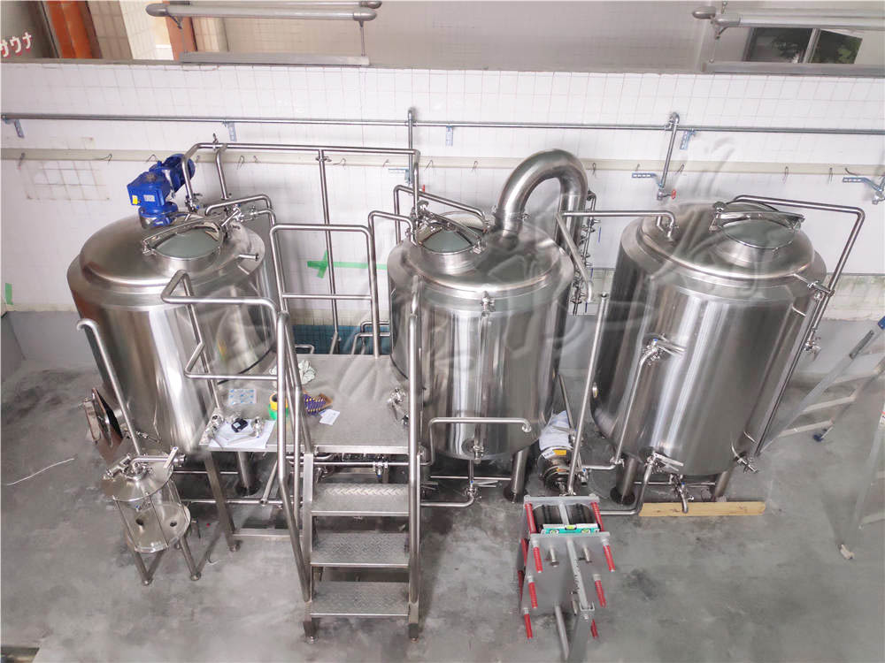 500L兩器+熱水啤酒釀造設備