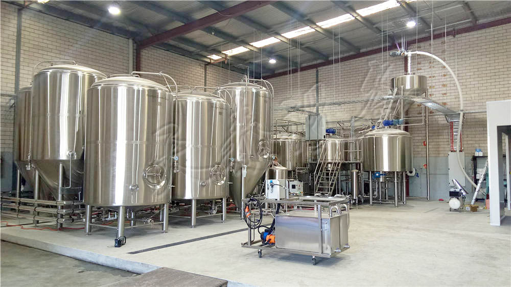 2000L啤酒釀造系統
